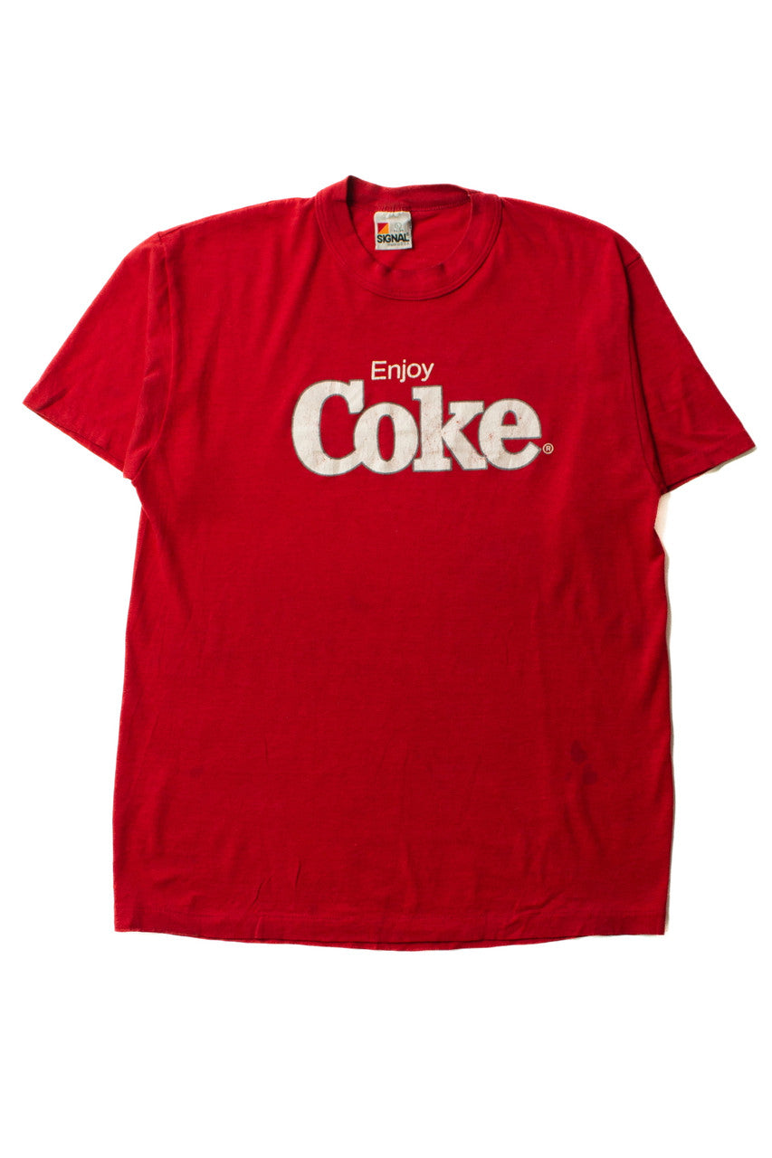 Vintage Enjoy Coke T-Shirt (1980s)