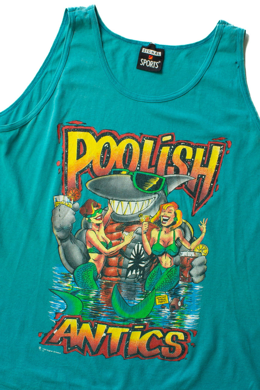 Vintage Poolish Antics Tank (1994)