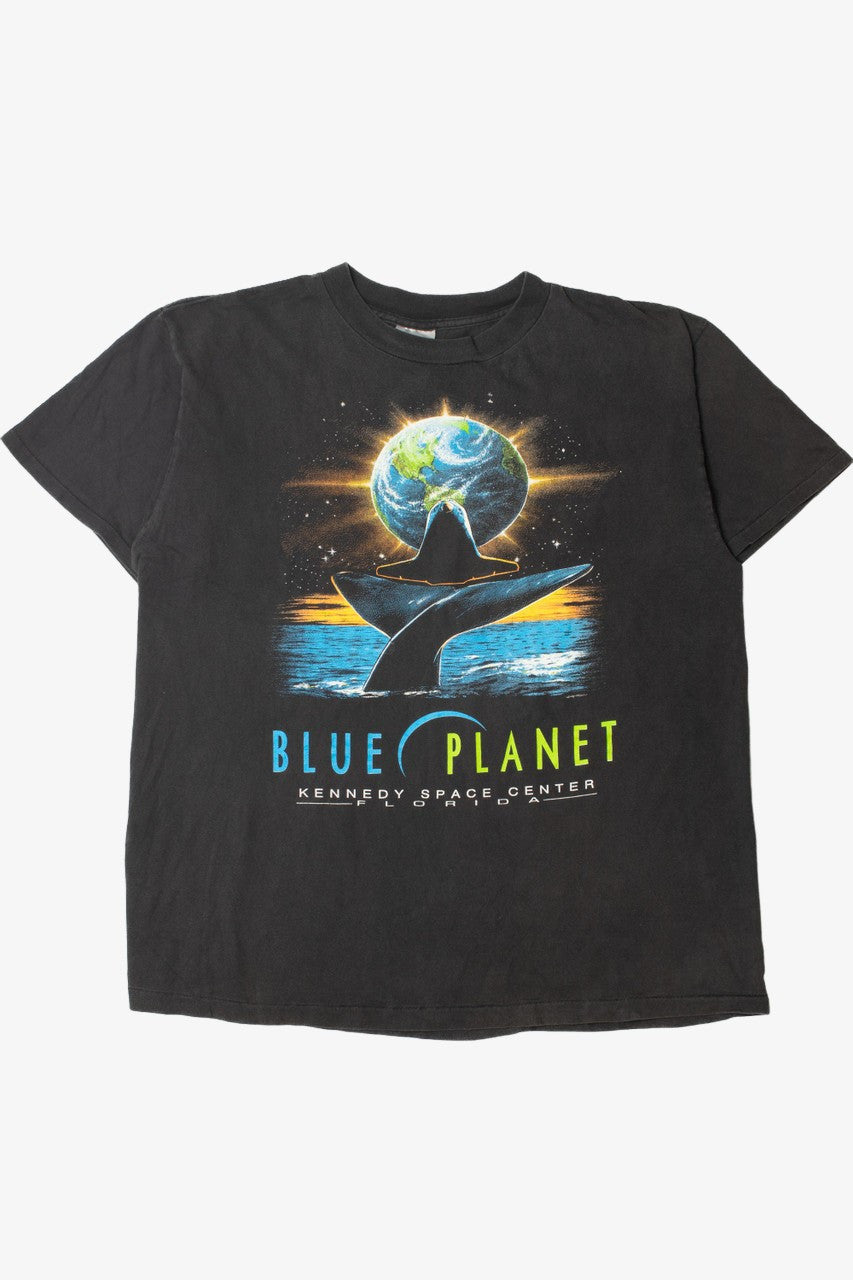 Vintage "Blue Planet" "Kennedy Space Center Florida" T-Shirt