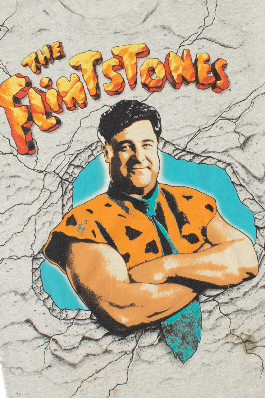 Vintage 1990's The Flintstones "Yabba-Dabba-Doo It!" AOP T-Shirt