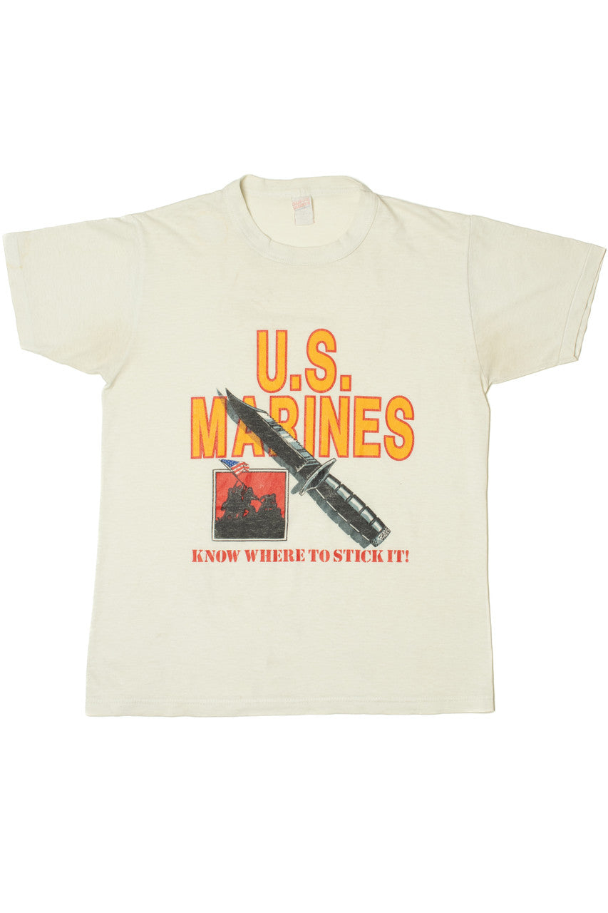 Vintage U.S. Marines Phrase T-Shirt