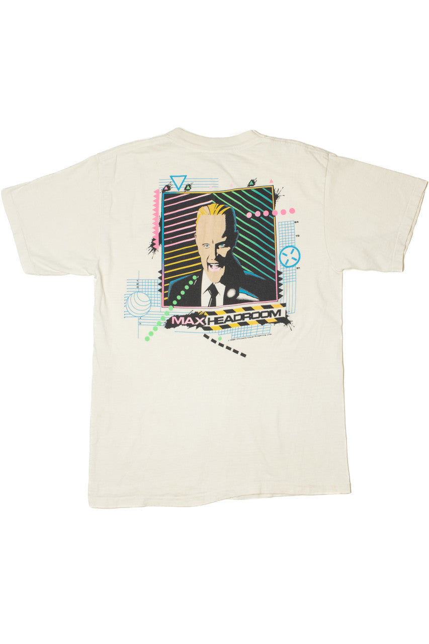 Vintage 1986 Max Headroom Single Stitch T-Shirt
