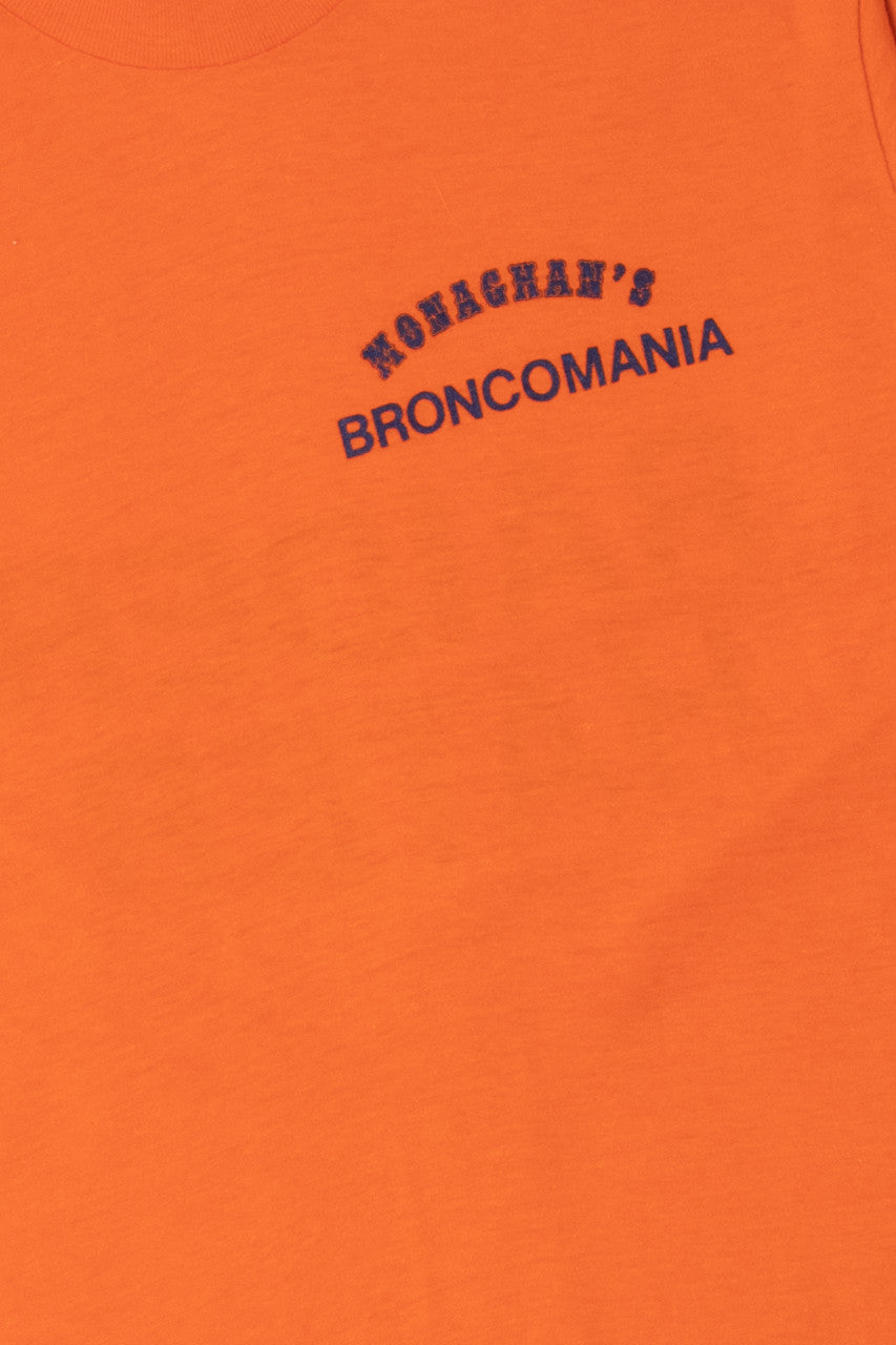 Vintage 1980's "Broncomania" Denver Broncos NFL Rivalry T-Shirt