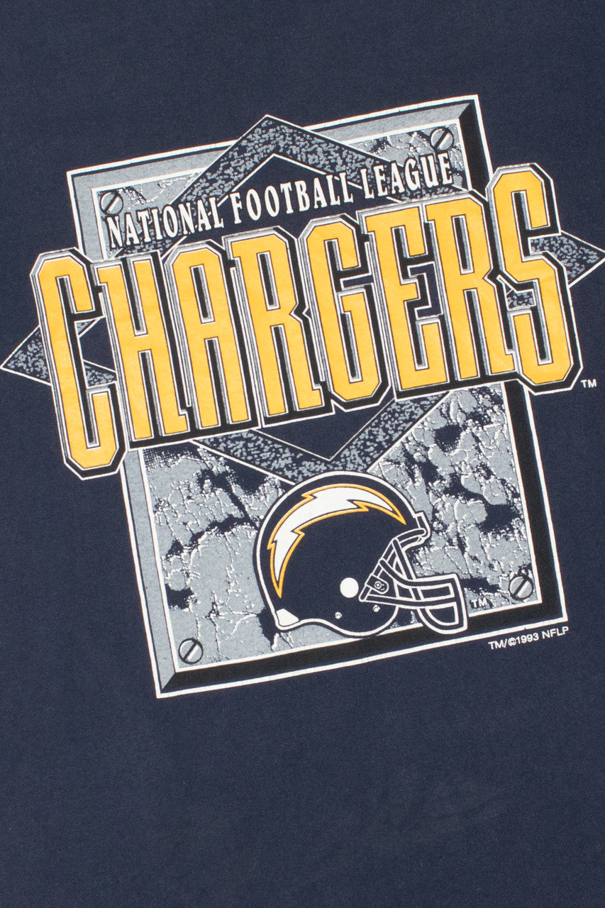 Vintage 1993 NFL San Diego Chargers Single Stitch T-Shirt