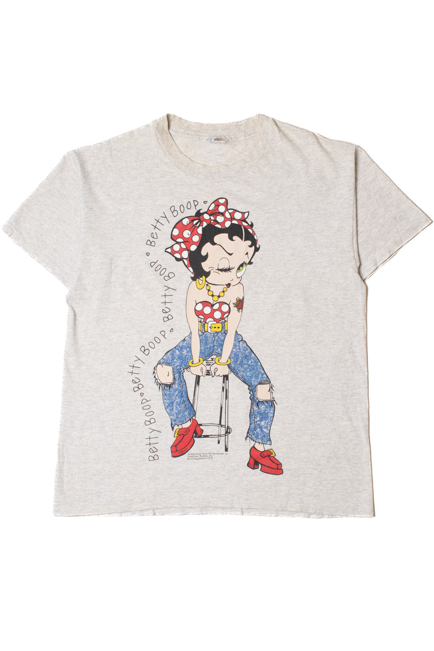 Vintage 1994 "Betty Boop" Spellout T-Shirt