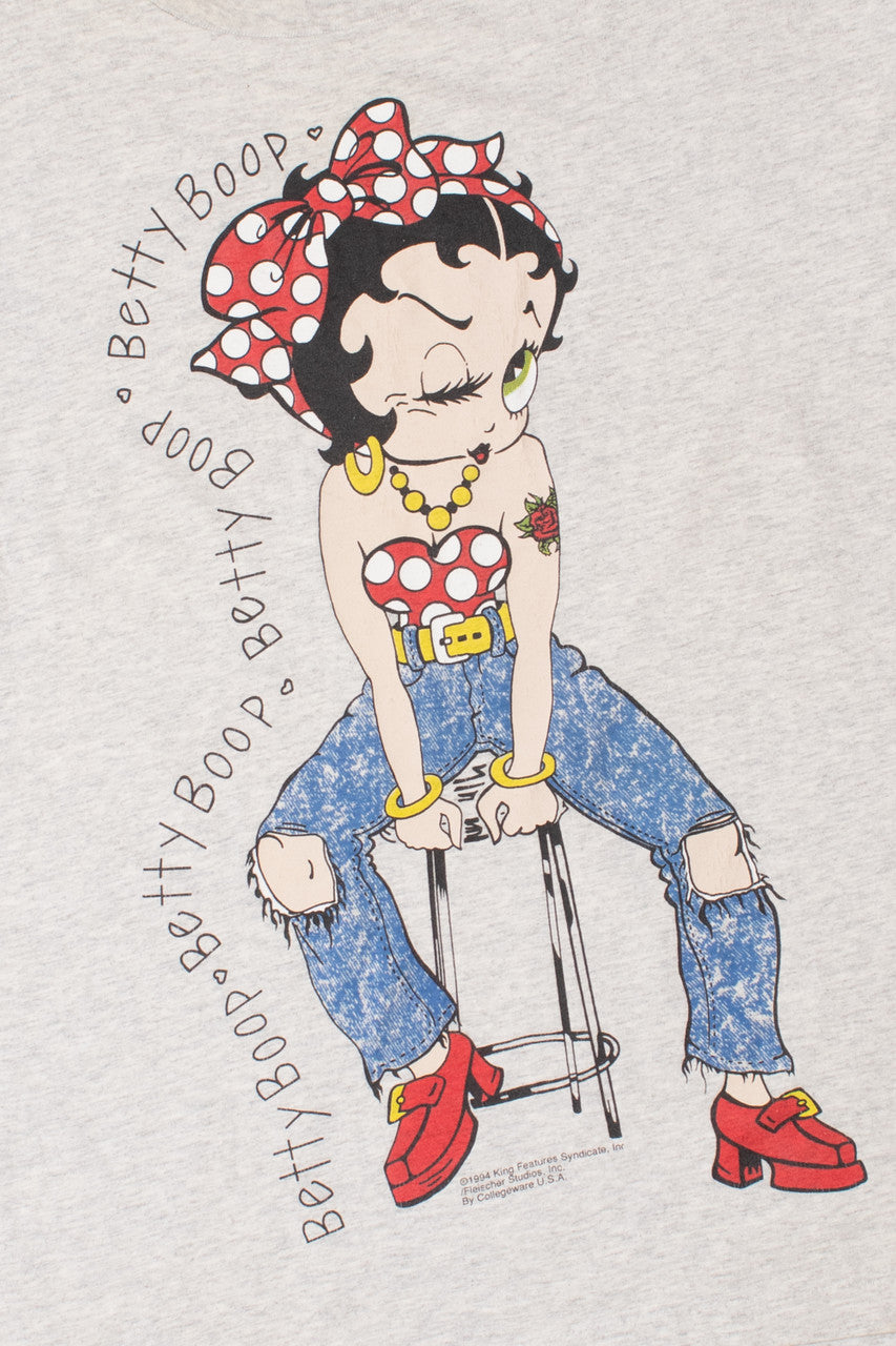 Vintage 1994 "Betty Boop" Spellout T-Shirt