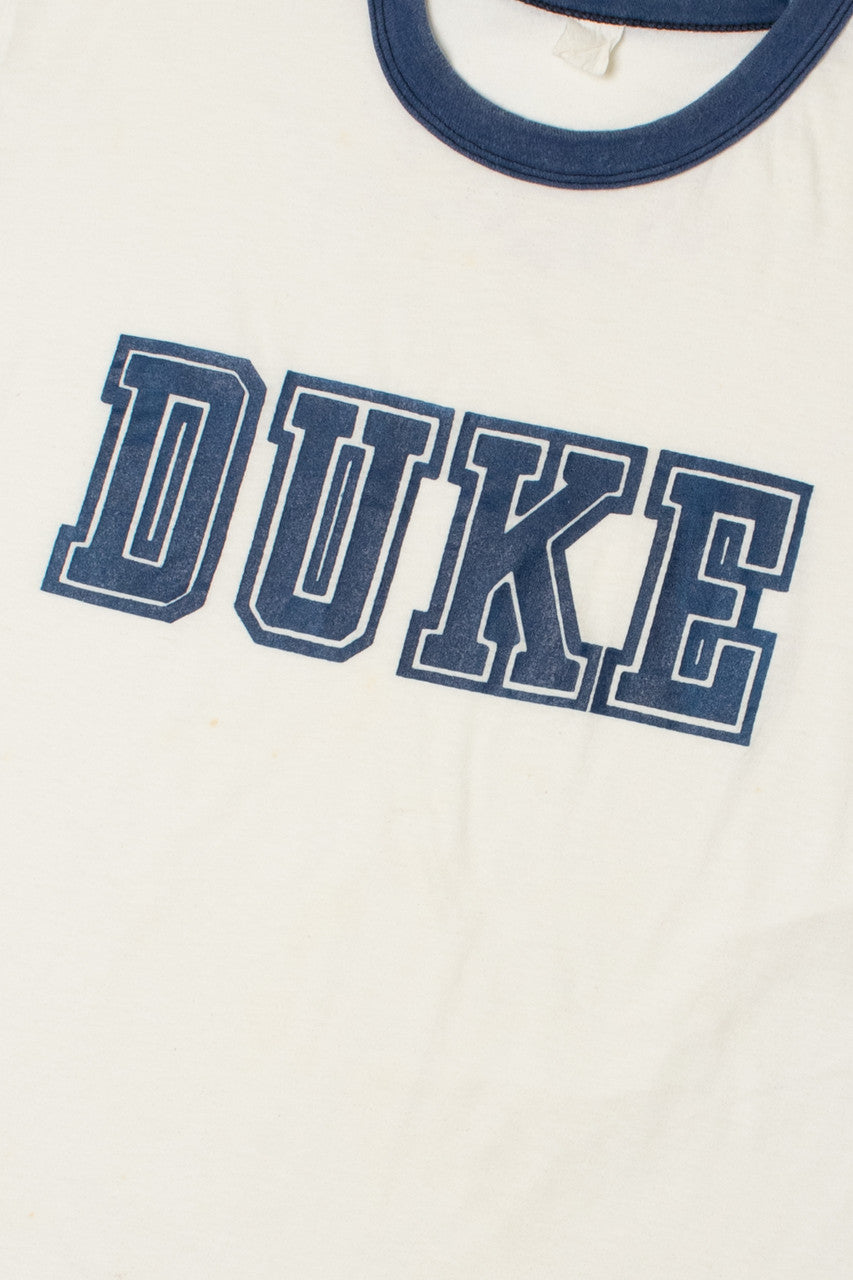 Vintage "DUKE" University Ringer T-Shirt