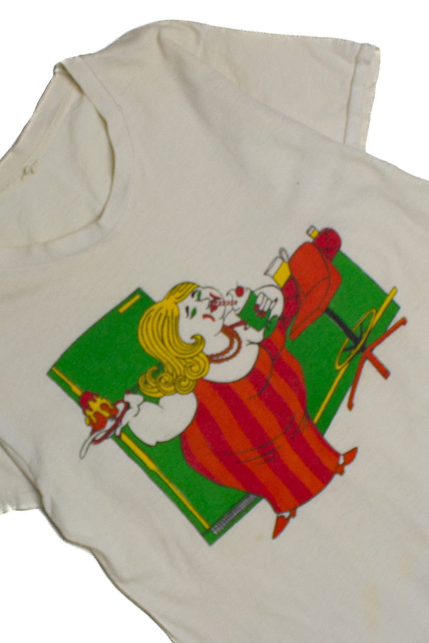 Vintage Lady T-Shirt (1990s) 9472