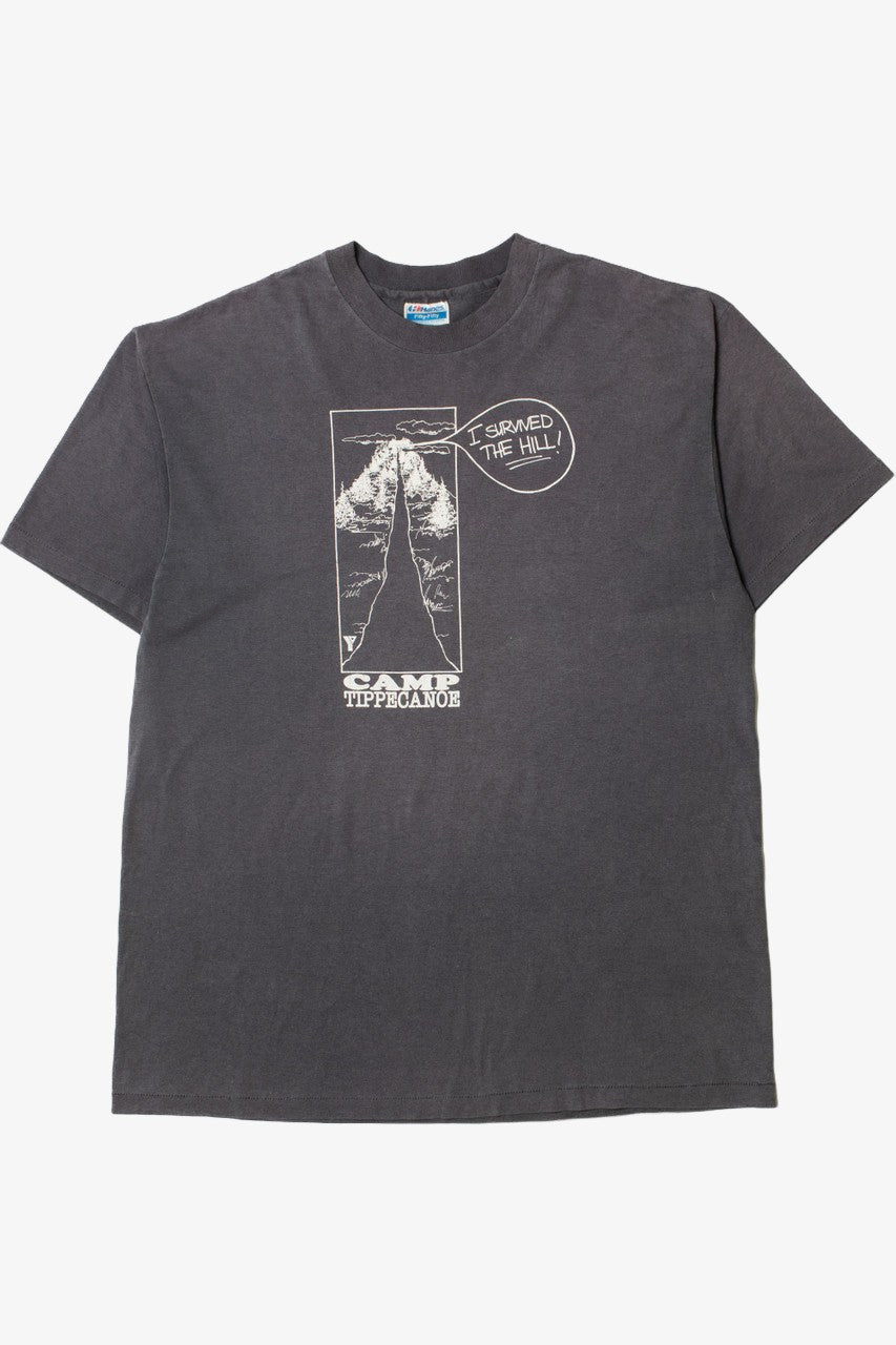 Vintage Camp Tippecanoe "I Survived The Hill" T-Shirt