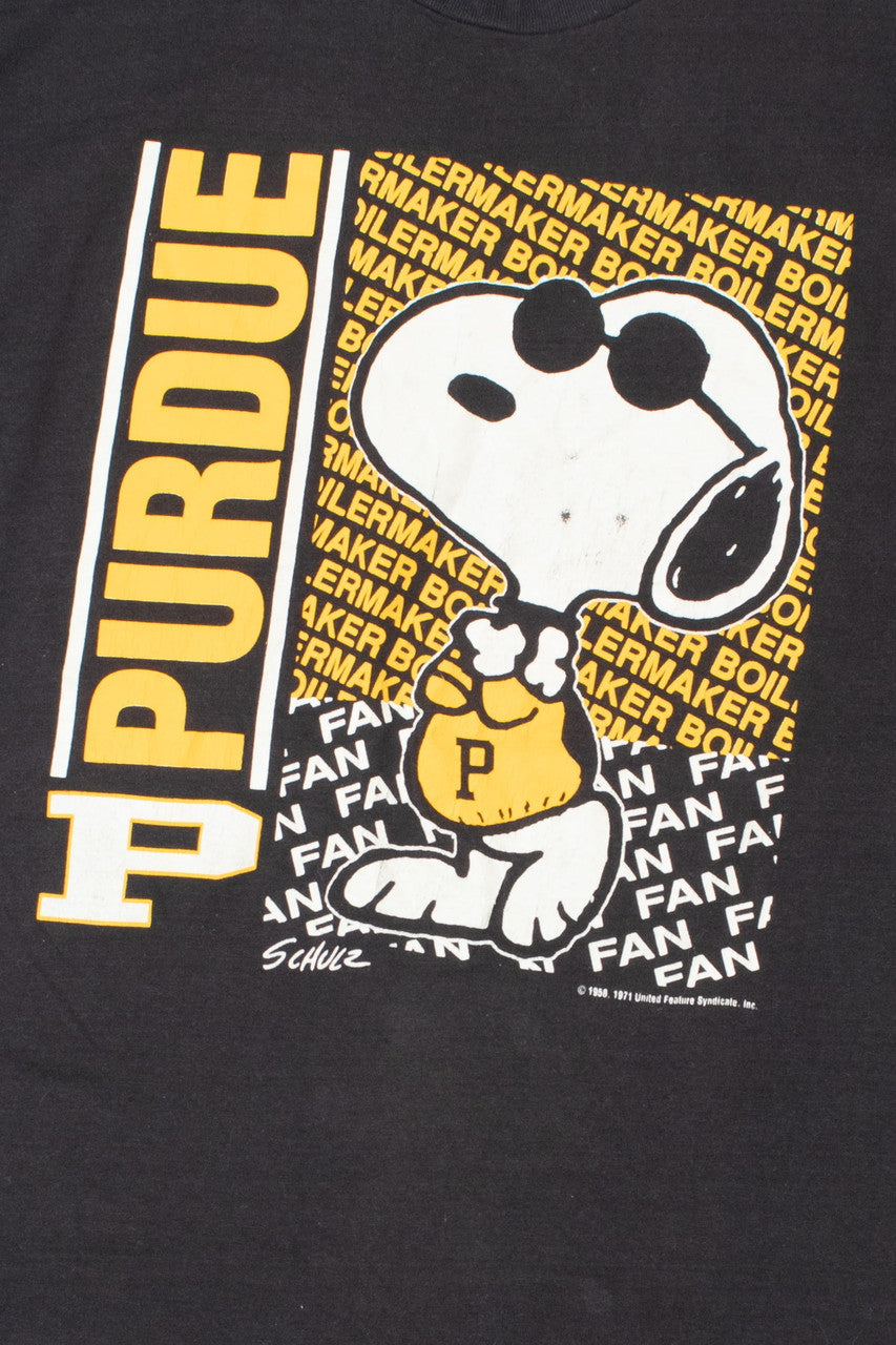 Vintage Purdue University Snoopy T-Shirt 9488
