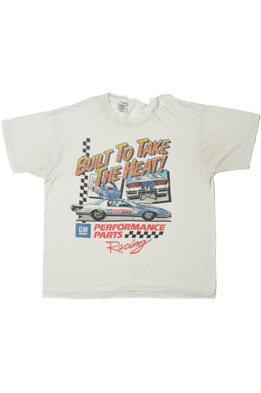 Vintage Thrashed "Built To Take The Heat" GM Racing T-Shirt