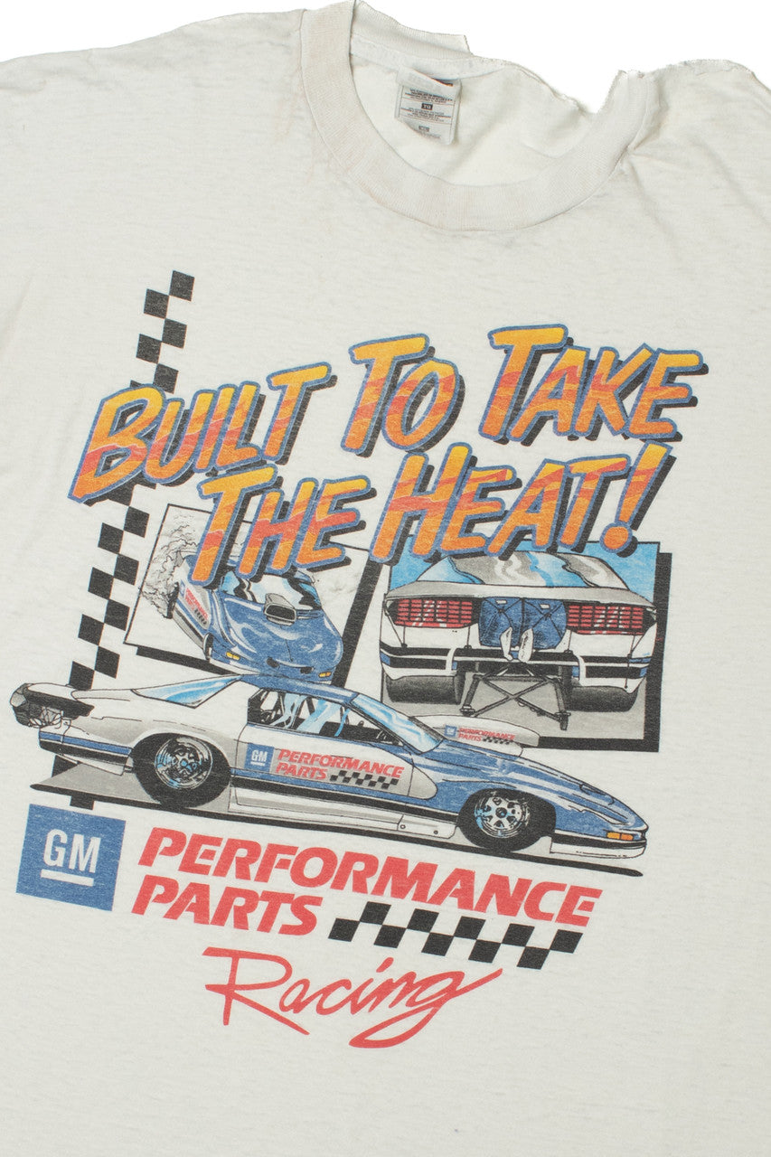 Vintage Thrashed "Built To Take The Heat" GM Racing T-Shirt