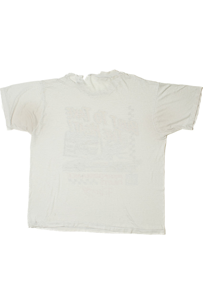 Vintage Thrashed "Built To Take The Heat" GM Racing T-Shirt