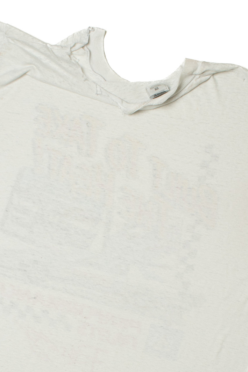 Vintage Thrashed "Built To Take The Heat" GM Racing T-Shirt