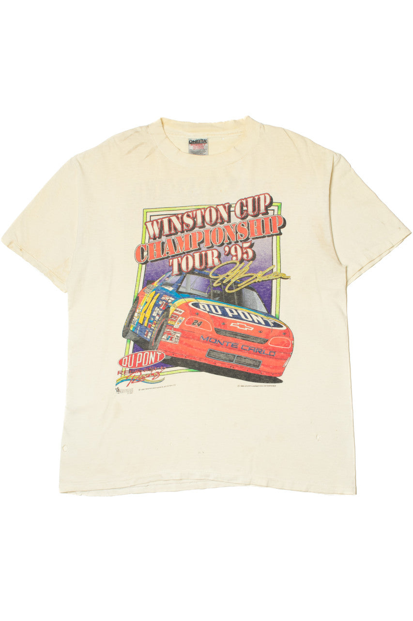 Vintage Thrashed 1995 Winston Cup Championship Tour T-Shirt
