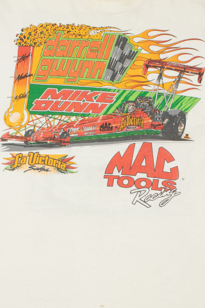 Vintage Darryl Gwynn Mike Dunn "Mac Racing Team" T-Shirt