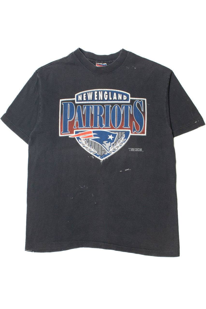 Vintage Distressed New England Patriots NFL Football T-Shirt