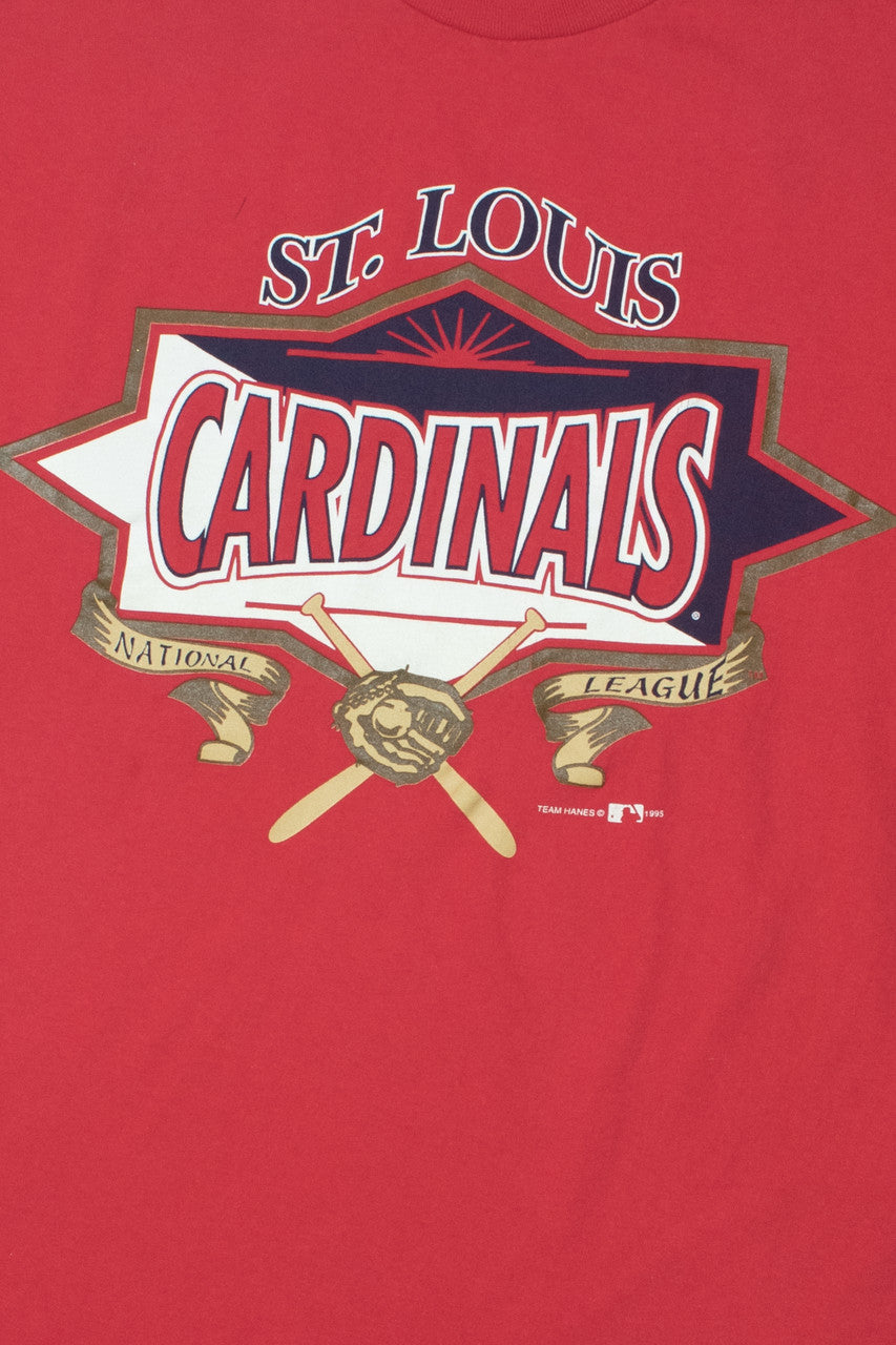 Vintage 1995 St. Louis Cardinals MLB Baseball T-Shirt