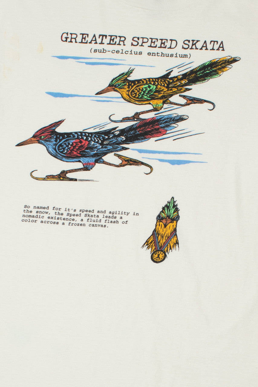 Vintage 1990s "Greater Speed Skata" Abercrombie & Fitch T-Shirt