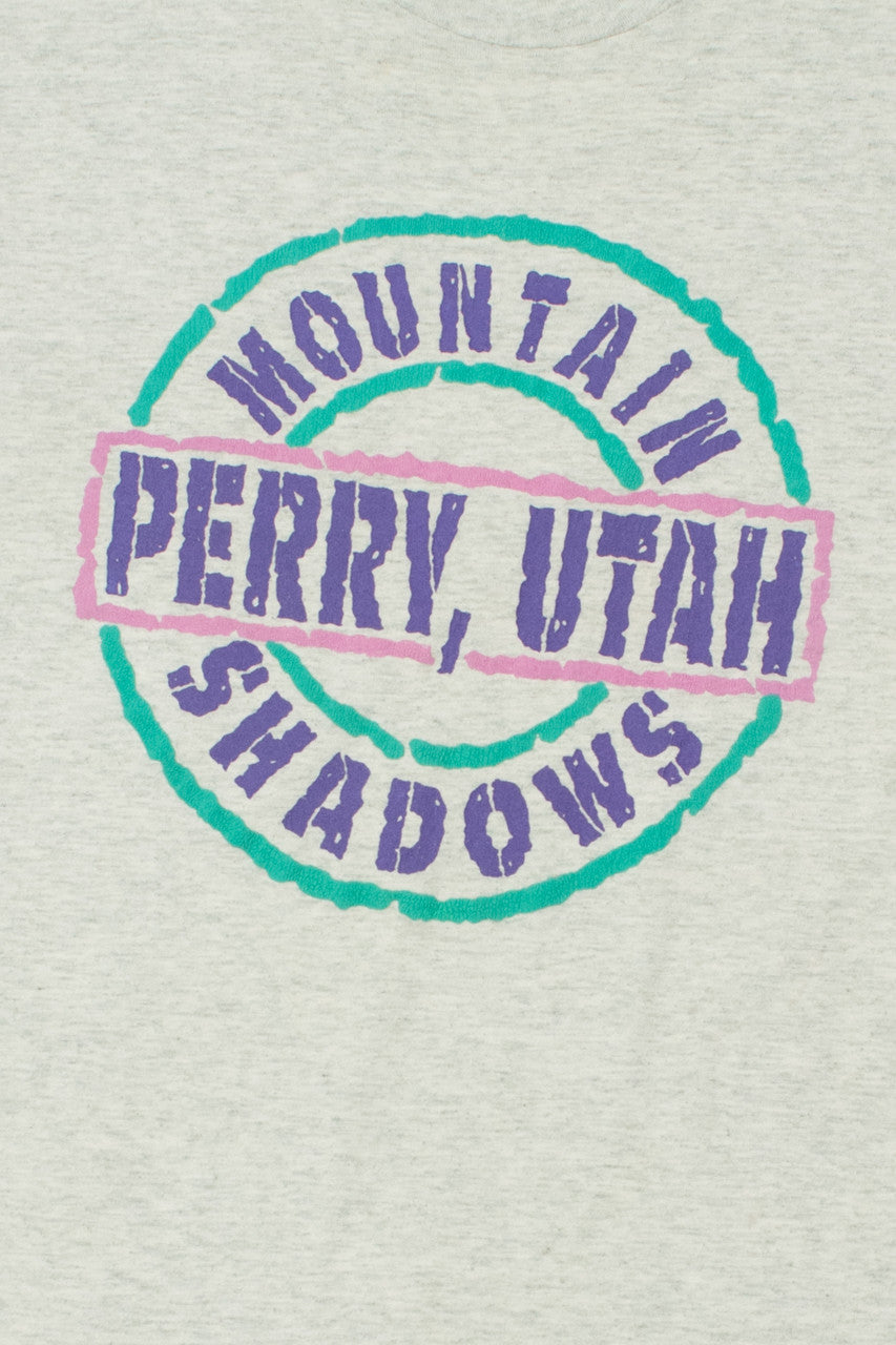 Vintage "Mountain Shadows" Perry, Utah Single Stitch T-Shirt