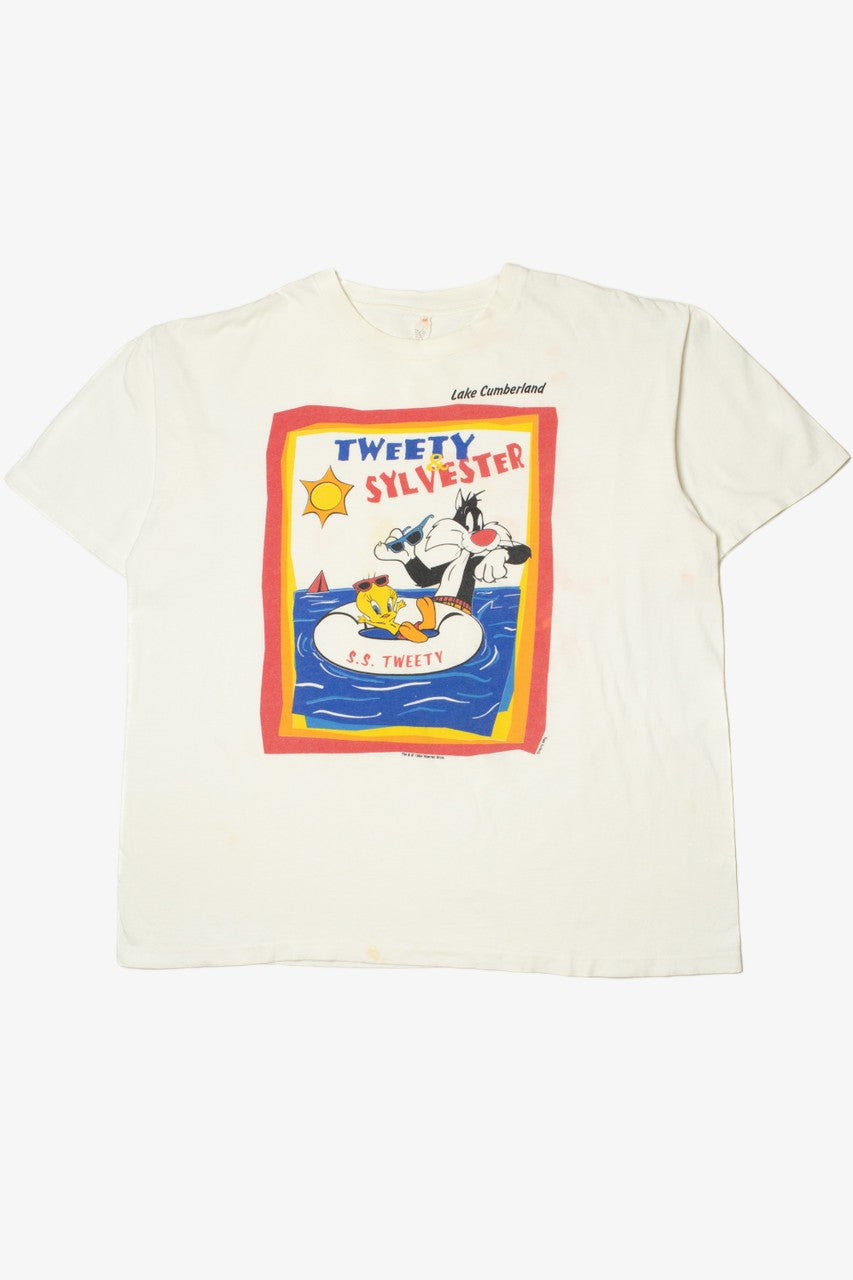 Vintage 1994 "Tweety & Sylvester" "Lake Cumberland" Looney Tunes T-Shirt