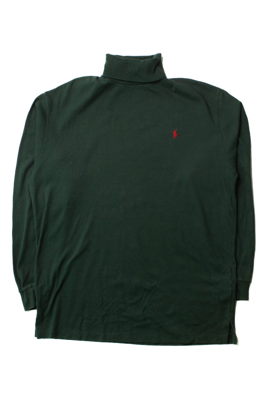 Vintage Green Ralph Lauren Turtleneck (1990s)
