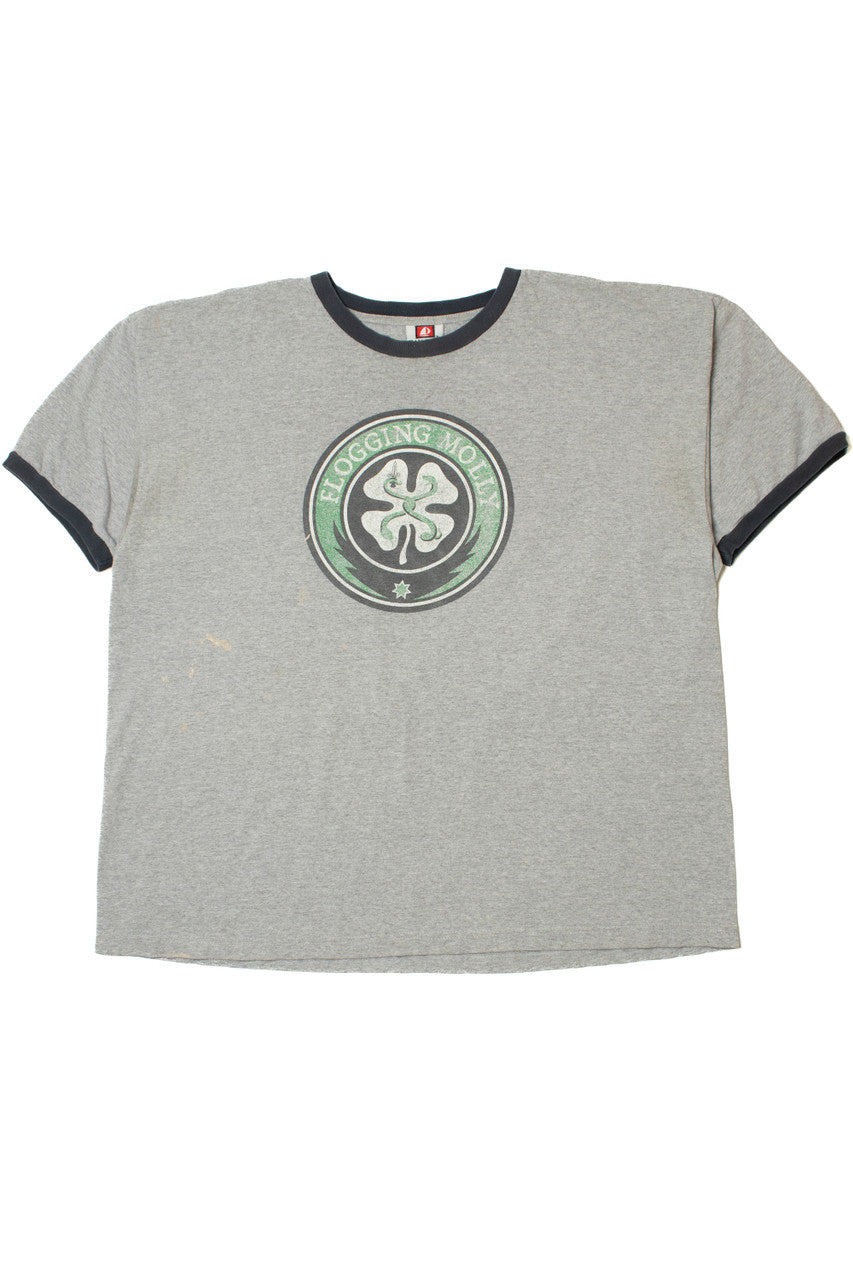 Vintage "Flogging Molly" Band Ringer T-Shirt