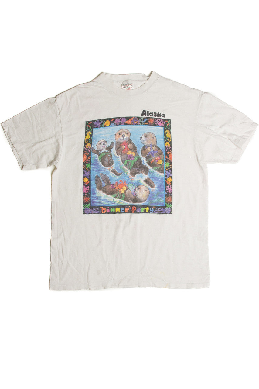 Vintage Otter Alaskan Dinner Party T-Shirt