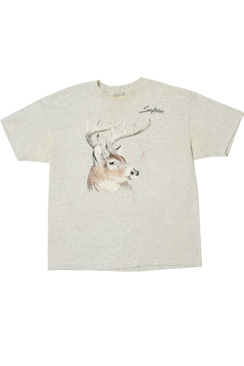 Vintage "San Antonio" Deer Single Stitch T-Shirt