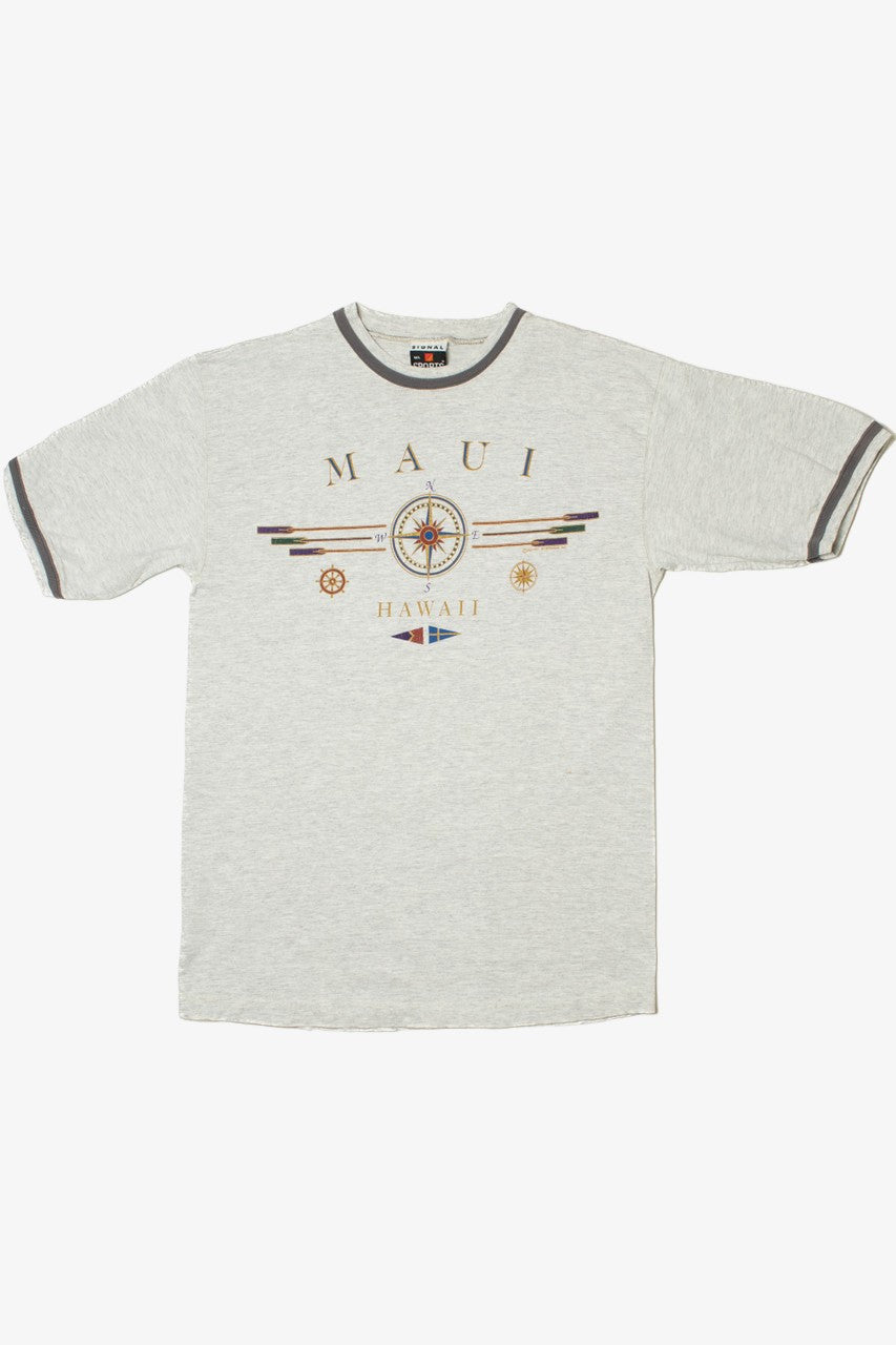 Vintage "Maui, Hawaii" Ringer T-Shirt