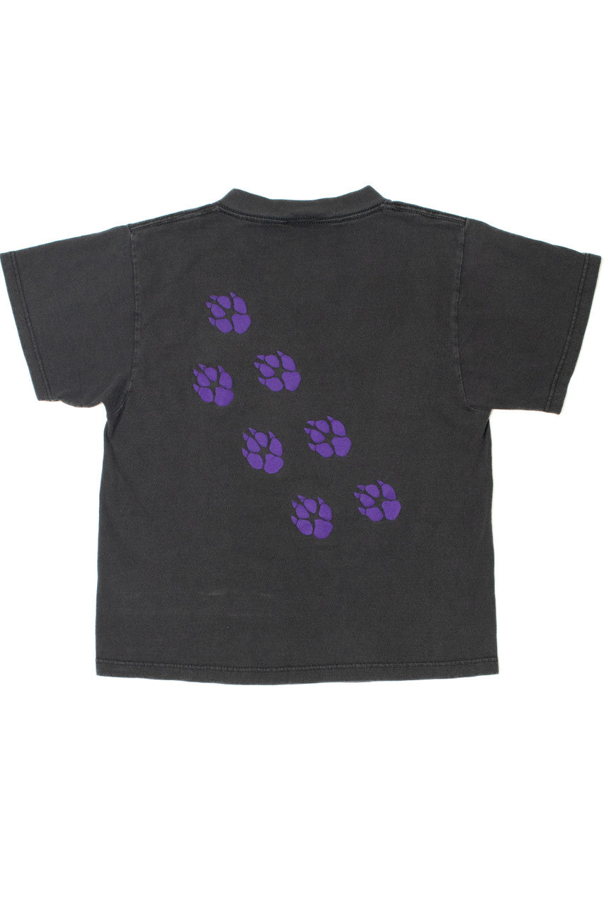 Vintage "Coyote Camp" Paw Print Back Single Stitch T-Shirt