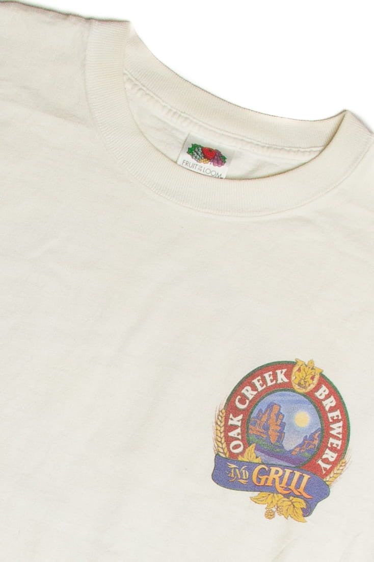 Vintage Oak Creek Brewery And Grill Sedona Arizona T-Shirt