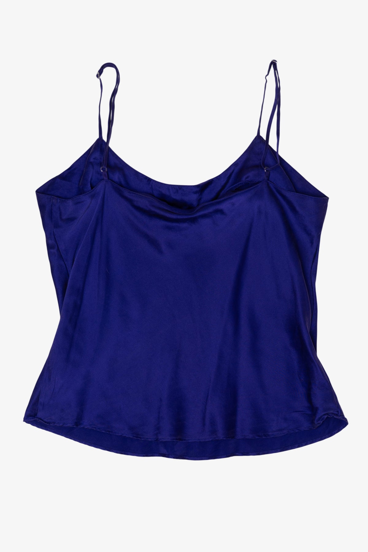 Vintage Cobalt Victoria's Secret Silk Tank Top (1990s)