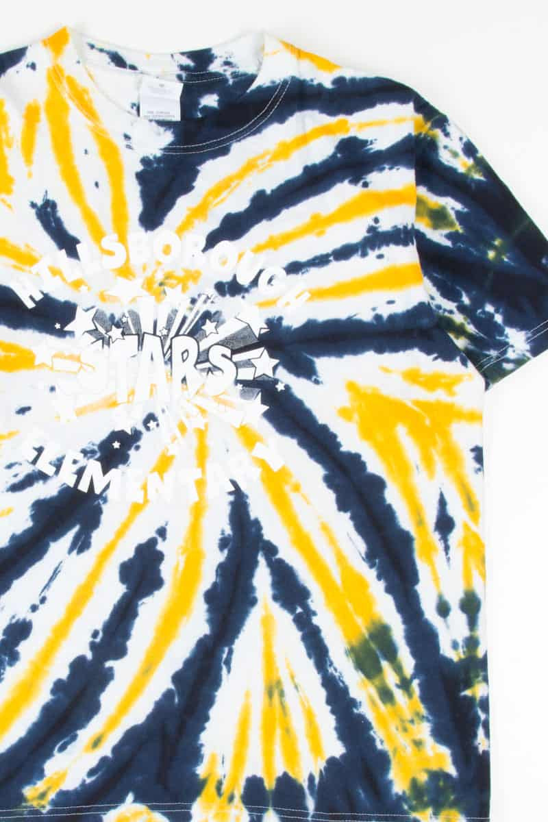 Hillsborough Elementary Stars Tie Dye T-Shirt