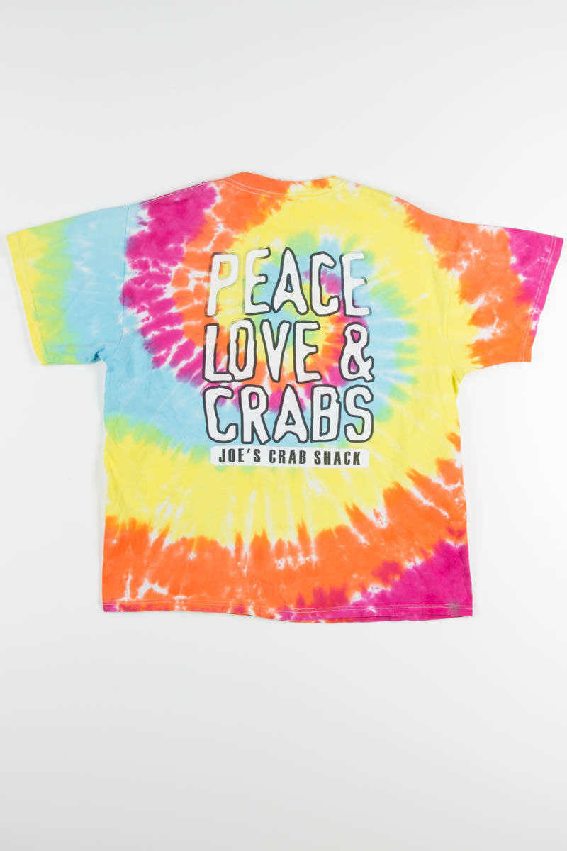Vegas Joe's Crab Shack Tie Dye Tee