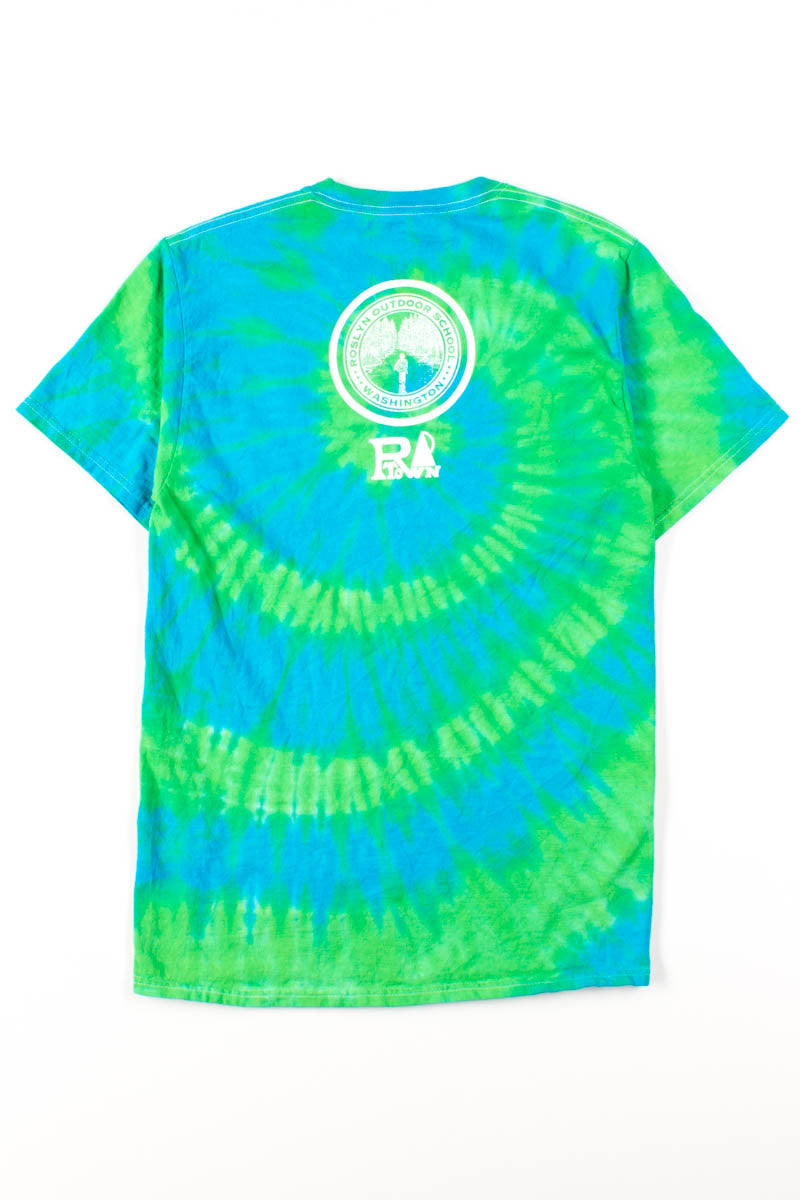 Roslyn Outdoor School Tie Dye Tee