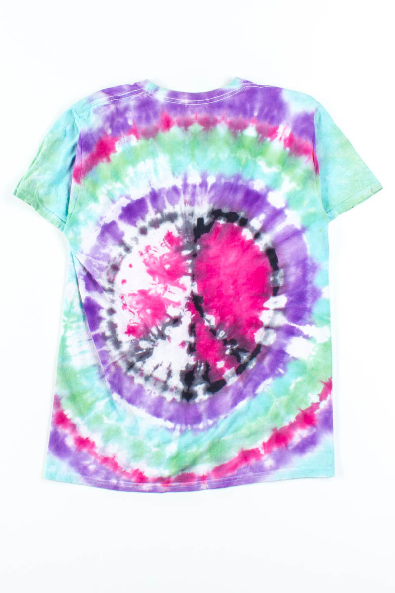 Peace Sign Tie Dye T-Shirt