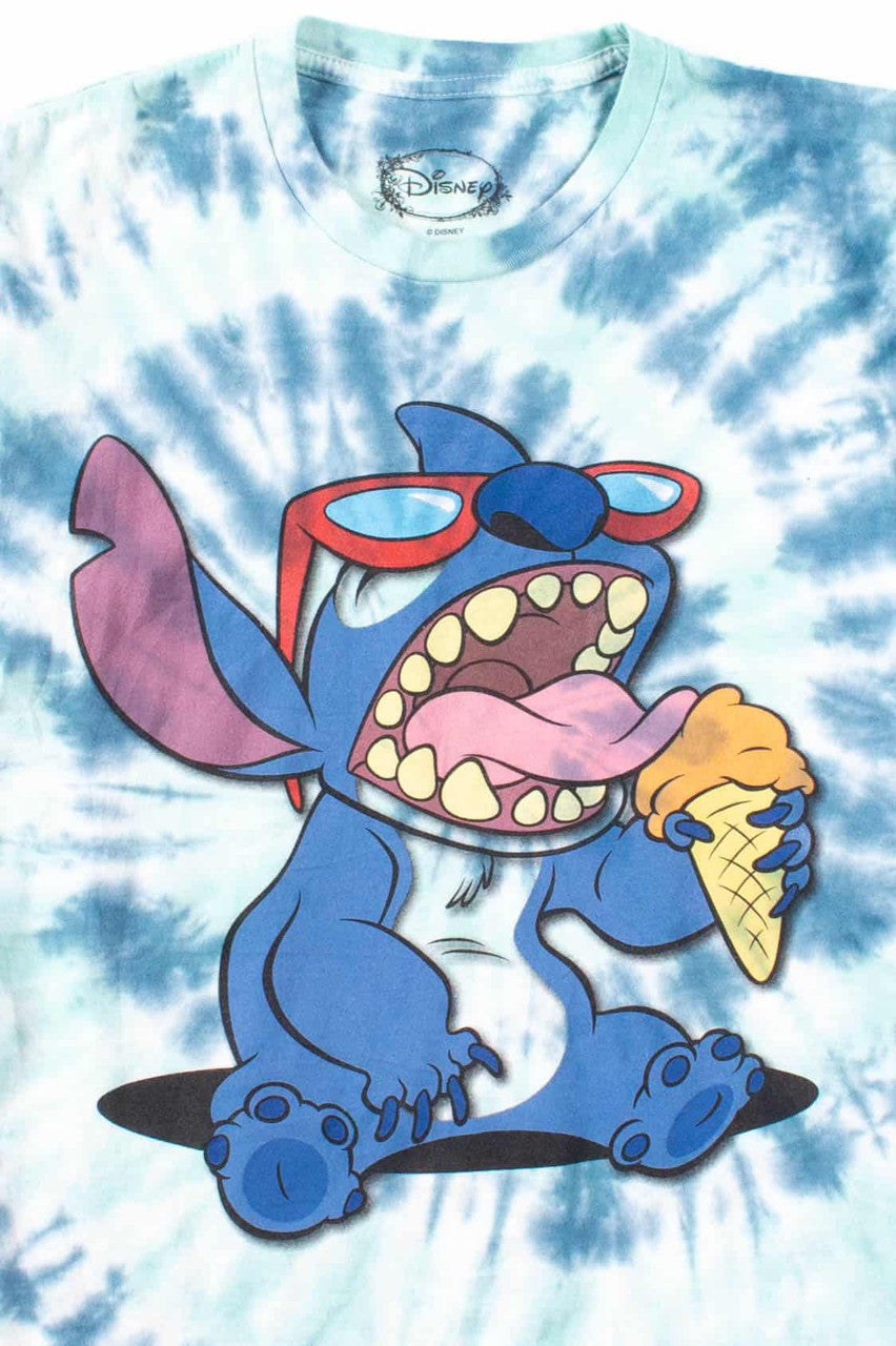 Ice Cream Stitch Tie Dye T-Shirt