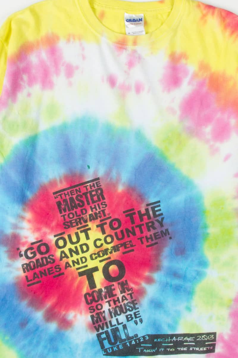 Luke 14:23 Recharge 2013 Tie Dye T-Shirt