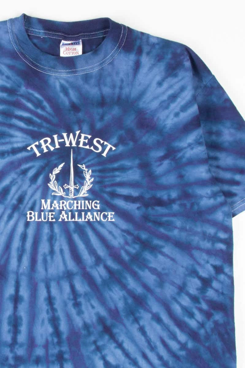Tri-West Marching Blue Alliance Tie Dye T-Shirt