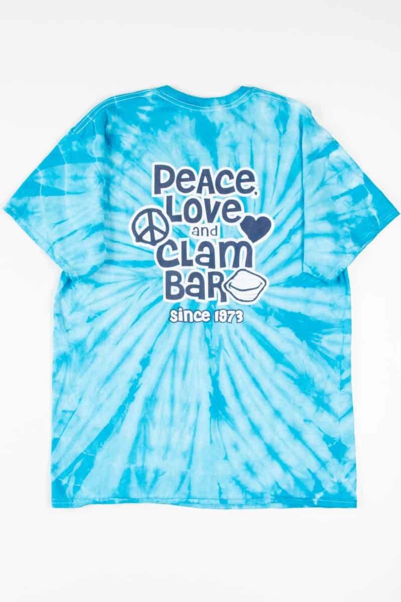 The Clam Bar Somers Point NJ Tie Dye T-Shirt