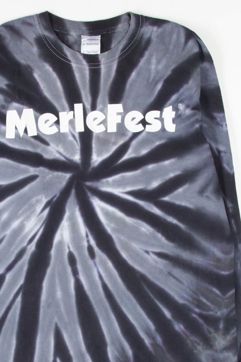Merlefest Long Sleeve Tie Dye T-Shirt