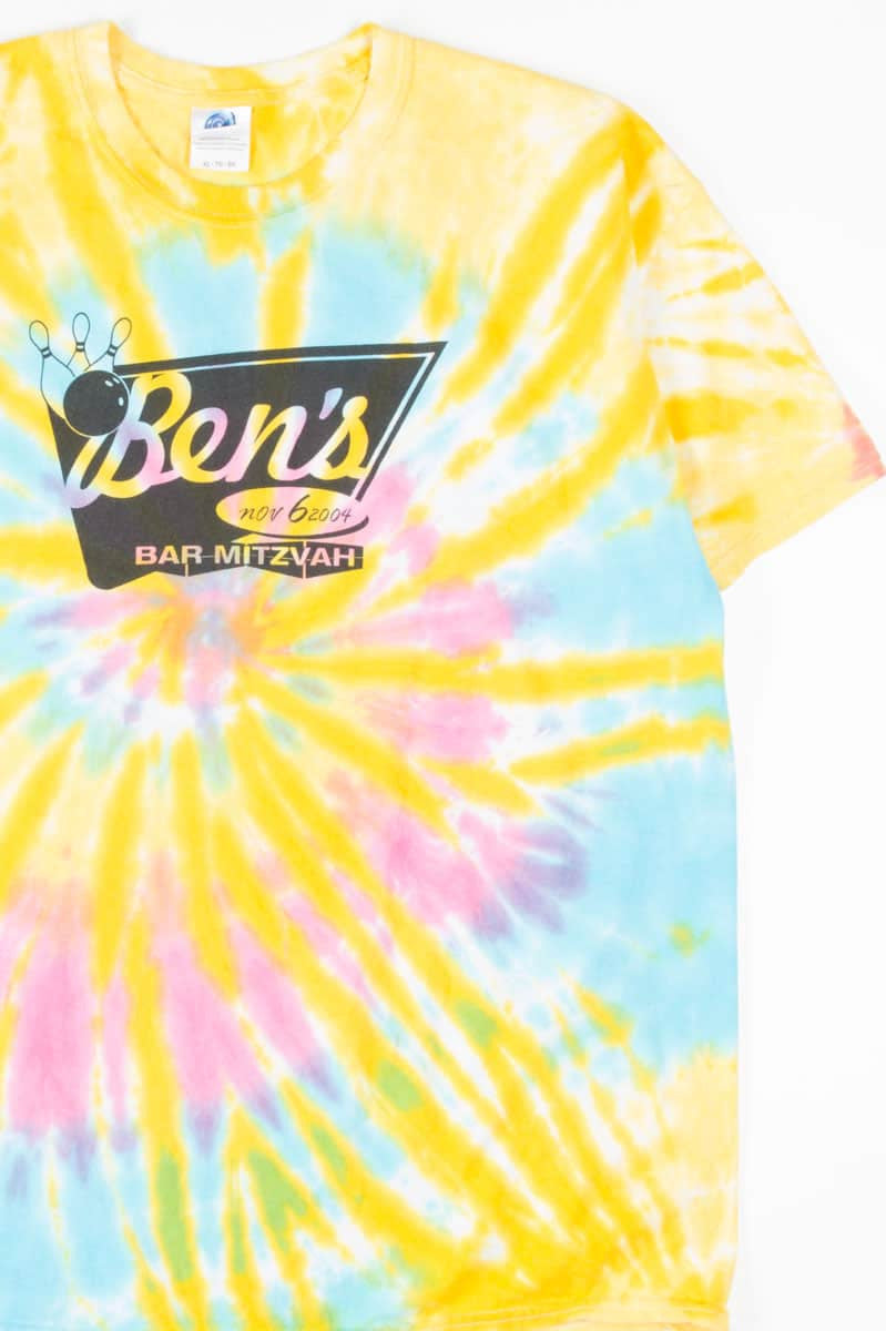 Ben's Bar Mitzvah Tie Dye T-Shirt
