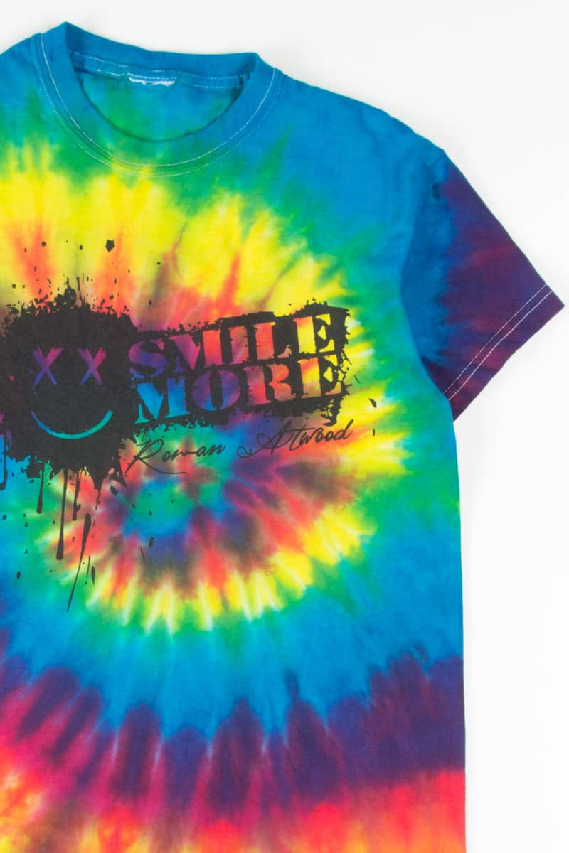 Smile More Tie Dye T-Shirt