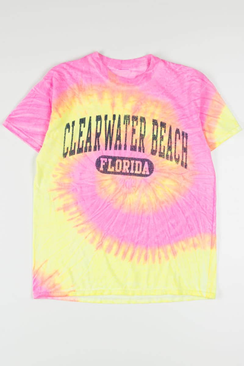 Clearwater Beach Tie Dye T-Shirt 1