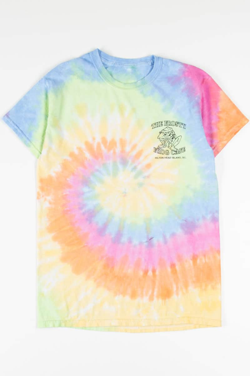 The Frosty Frog Cafe Tie Dye T-Shirt