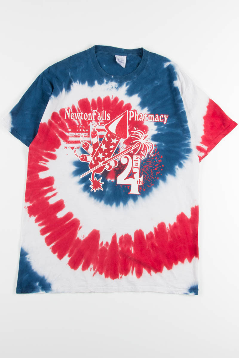 4th of July Pharmacy Tie Dye Tee