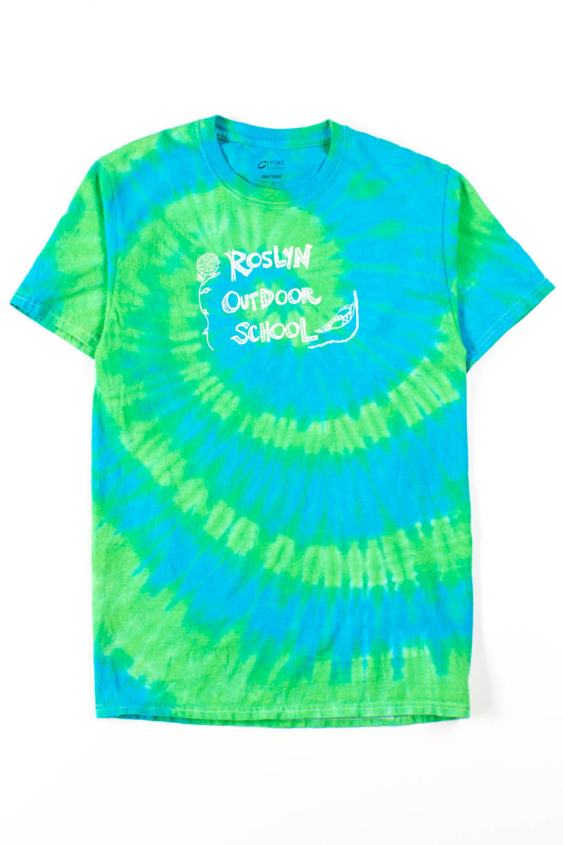 Roslyn Outdoor School Tie Dye Tee