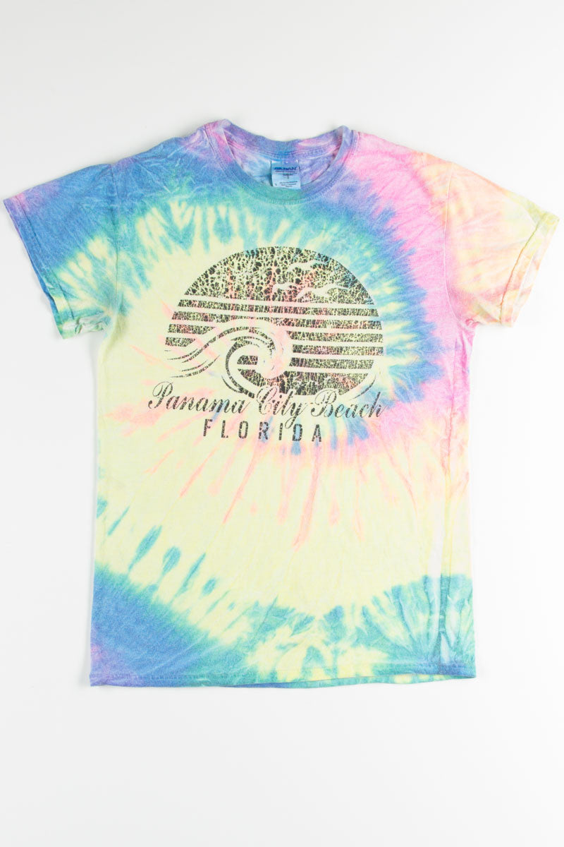 Panama City Beach Wave Tie Dye T-Shirt