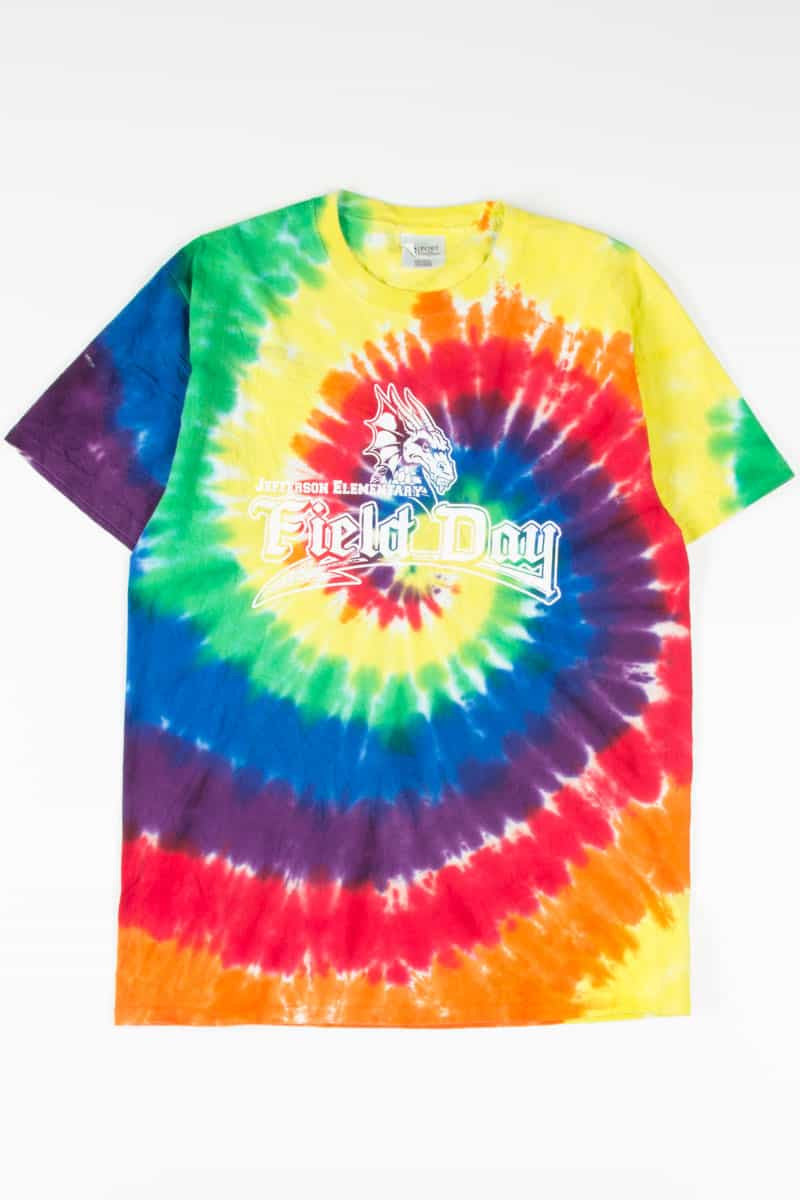 Jefferson Elementary Field Day Tie Dye T-Shirt